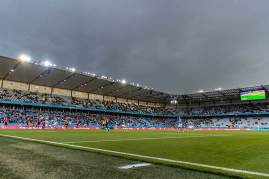 General view of Eleda Stadion