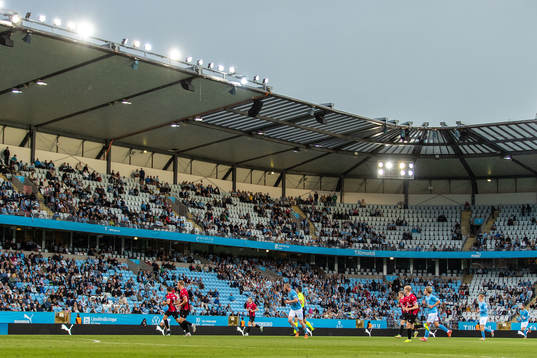 General view of Eleda Stadion