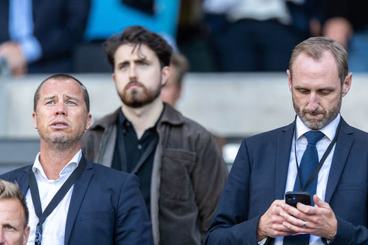 Daniel Andersson, head of sports and  Andreas Georgson,
