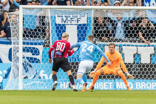 Goalkeeper Johan Dahlin of Malmö FF