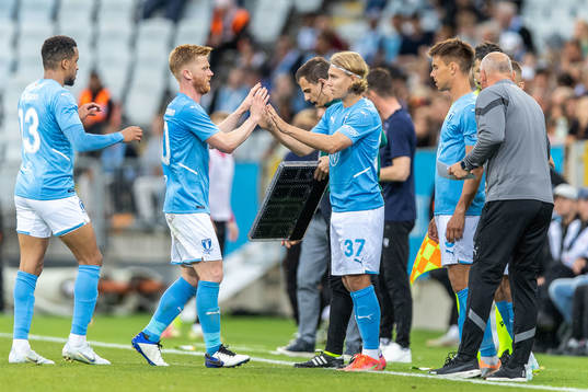 Martin Olsson, Anders Christiansen, Sebastian Nanasi and