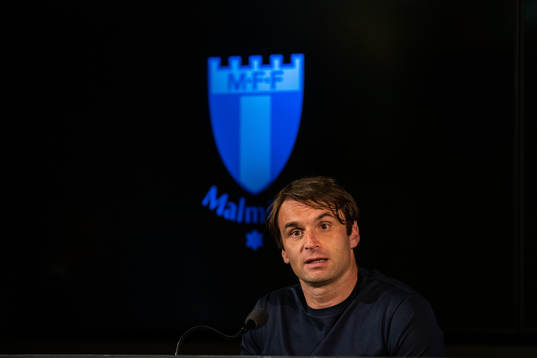 Milos Milojevic, head coach of Malmö FF