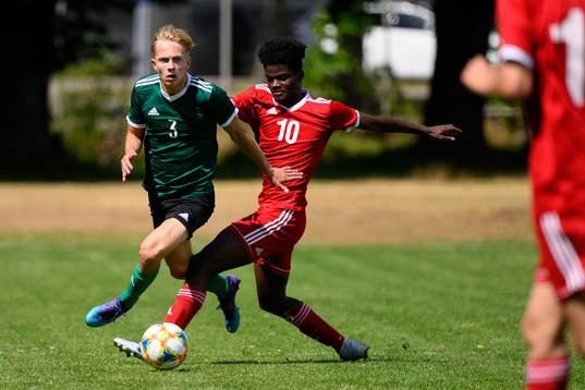 Leo Radakovic och Dennis Asprilla