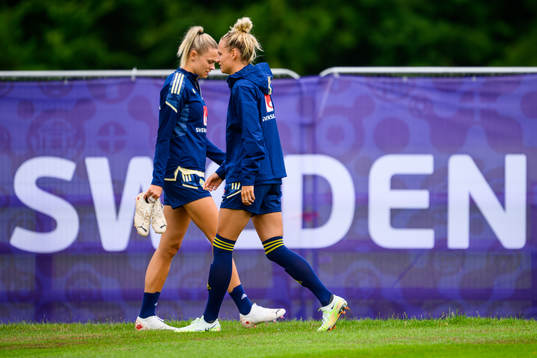Fridolina Rolfö and Nathalie Björn