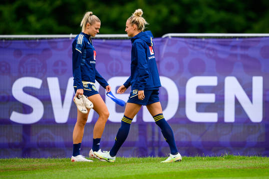 Fridolina Rolfö and Nathalie Björn