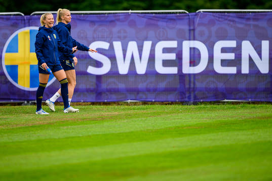 Rebecka Blomqvist and Sofia Jakobsson