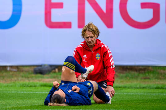Johanna Rytting Kaneryd and Annica Näsmark, physio