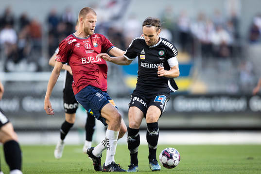 Örgrytes Elias Gustafson och Örebros Kevin Walker