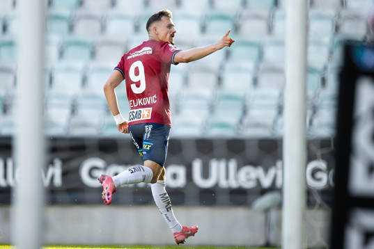 Örgrytes Ajdin Zeljkovic jublar