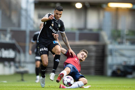 Örebros Ahmed Yasin och Örgrytes Ajdin Zeljkovic
