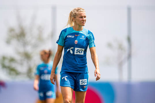 Ada Hegerberg of the Norwegian national football team