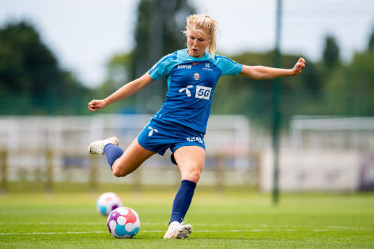 Sophie Román Haug of the Norwegian national football team