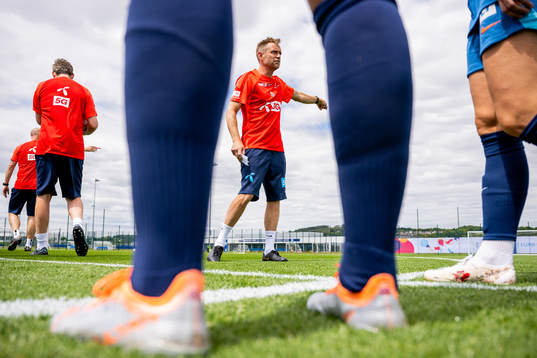 Martin Sjögren, head coach of the Norwegian national