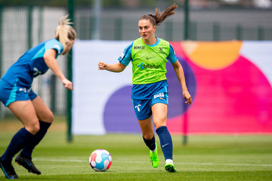 Vilde Bøe Risa of the Norwegian national football team