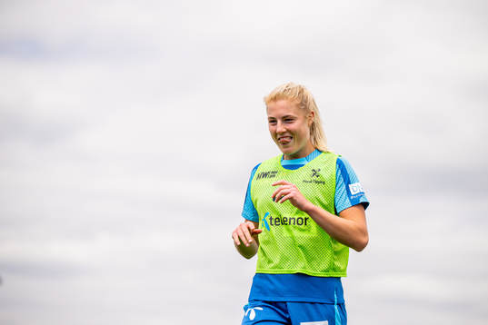 Sophie Román Haug of the Norwegian national football team