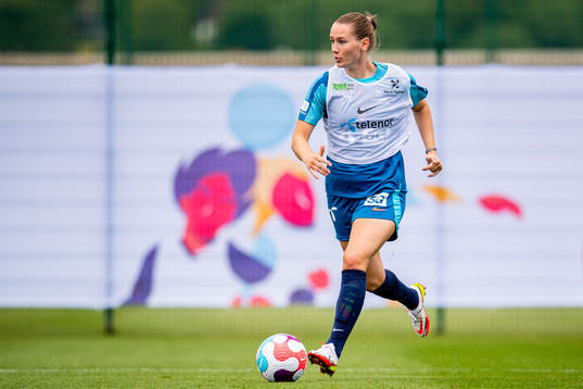 Elisabeth Terland of the Norwegian national football team