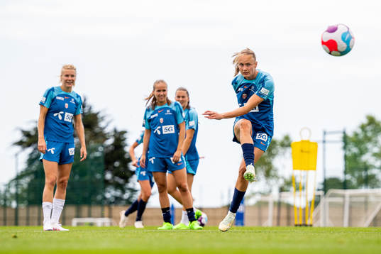 Caroline Graham Hansen of the Norwegian national football