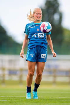 Guro Bergsvand of the Norwegian national football team