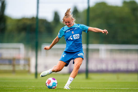 Frida Maanum of the Norwegian national football team