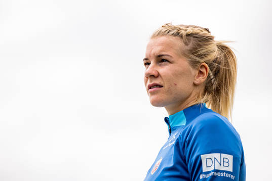 Ada Hegerberg of the Norwegian national football team