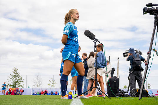 Amalie Eikeland of the Norwegian national football team