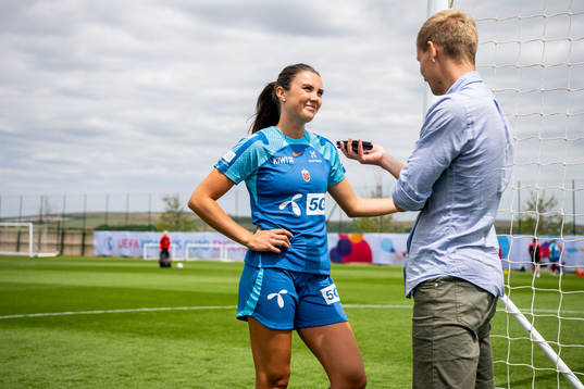 Ingrid Syrstad Engen of the Norwegian national football