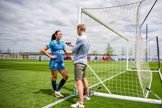 Ingrid Syrstad Engen of the Norwegian national football