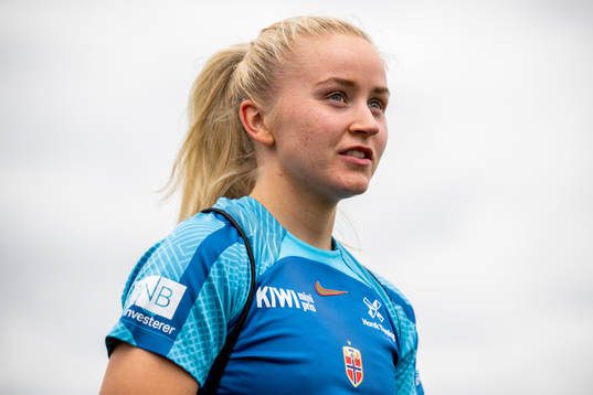 Anna Jøsendal of the Norwegian national football team