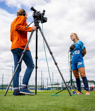 Amalie Eikeland of the Norwegian national football team