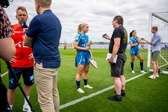 Anna Jøsendal of the Norwegian national football team