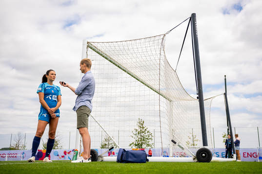 Ingrid Syrstad Engen of the Norwegian national football
