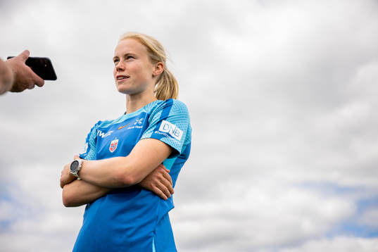 Julie Blakstad of the Norwegian national football team