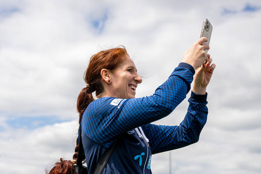 Lise Klaveness, president of the Norwegian Football
