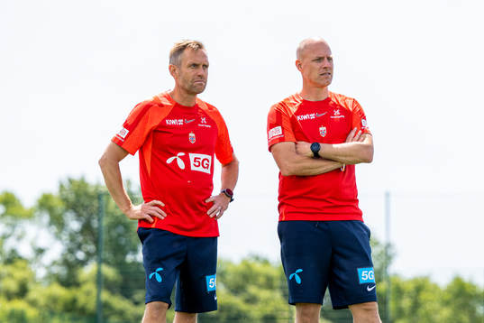 Martin Sjögren, head coach of the Norwegian national
