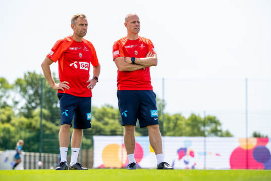 Martin Sjögren, head coach of the Norwegian national