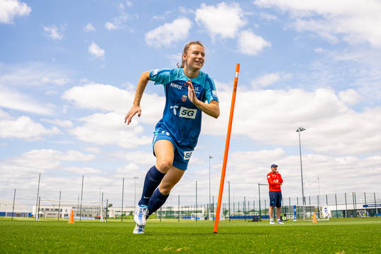 Synne Skinnes Hansen of the Norwegian national football team