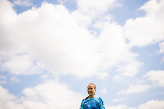 Guro Reiten of the Norwegian national football team