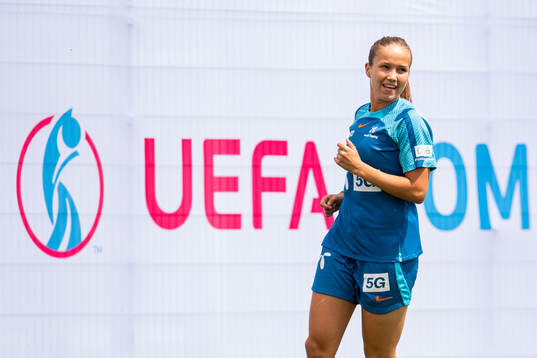 Guro Reiten of the Norwegian national football team