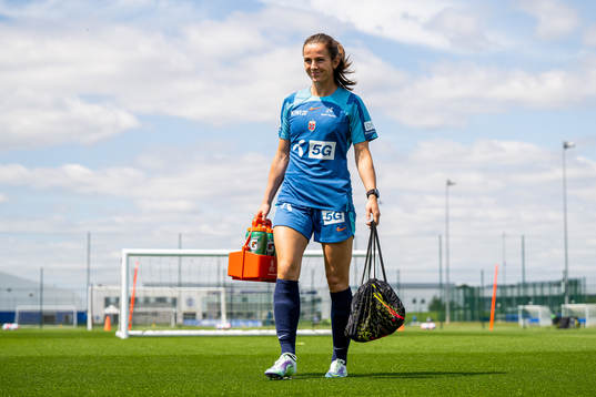 Tuva Hansen of the Norwegian national football team