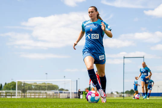 Elisabeth Terland of the Norwegian national football team