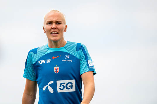 Maria Thorisdottir of the Norwegian national football team