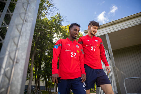 Taha Ali och Armin Gigovic