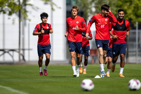Victor Göransson, Thomas Rogne, Armin Gigovic och Amin Al