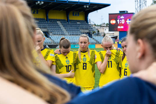 Bea Sprung, Sara Eriksson, Emilia Bengtsson and Hanna Wijk
