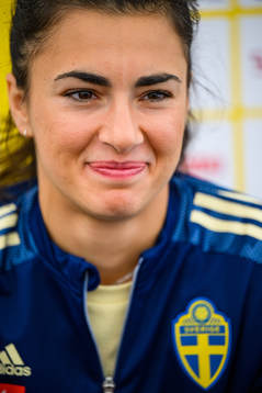 Goalkeeper Zecira Musovic