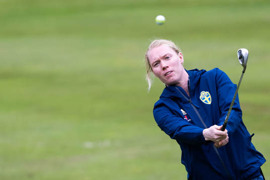 Goalkeeper Hedvig Lindahl of Sweden