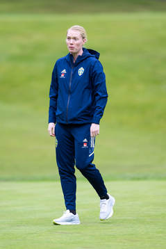 Goalkeeper Hedvig Lindahl of Sweden