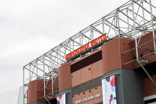 Exterior of Old Trafford