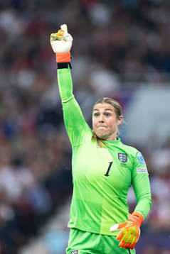 Goalkeeper Alexandra Mary Earps of England