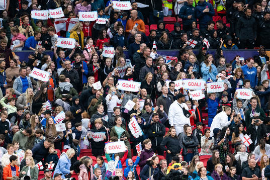 Spectators celebrate